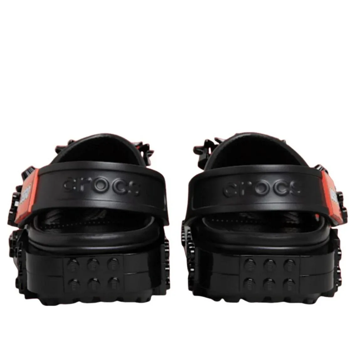 Сабо Crocs x LEGO Classic Clog 'Midnight Garden', черный — фото 4