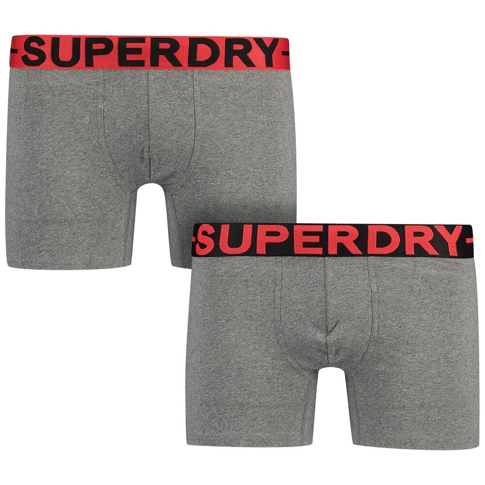 

Боксеры Superdry 2 шт, серый