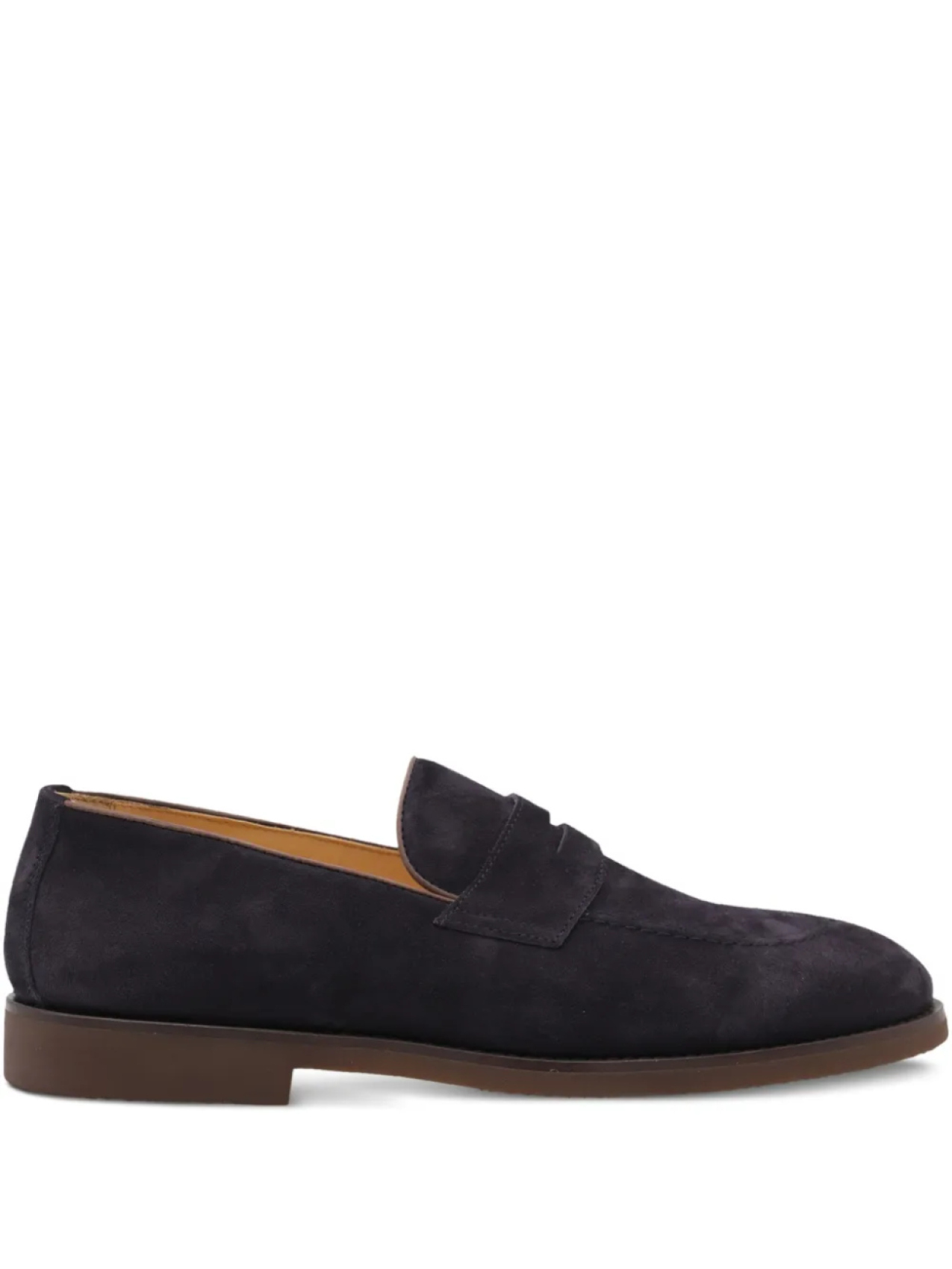 

Замшевые лоферы Brunello Cucinelli, синий