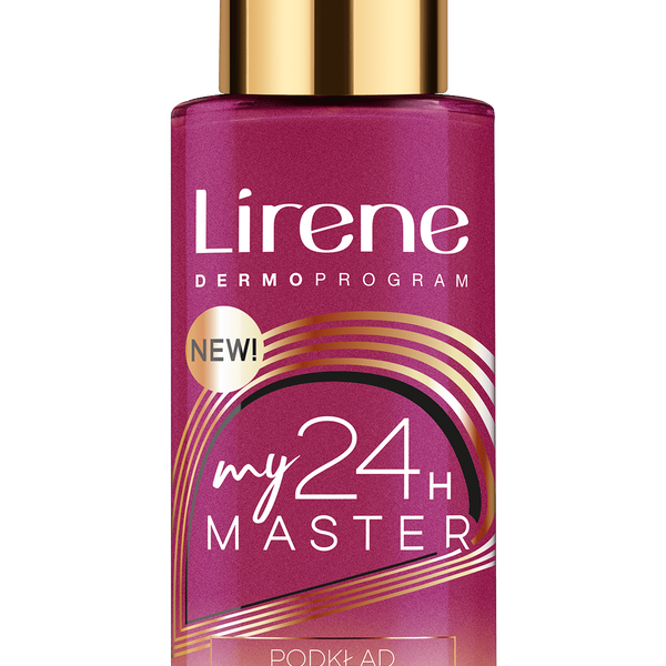 

Тональная основа под макияж 03 нюд, 30 мл Lirene My 24h master, цвет 03 nude
