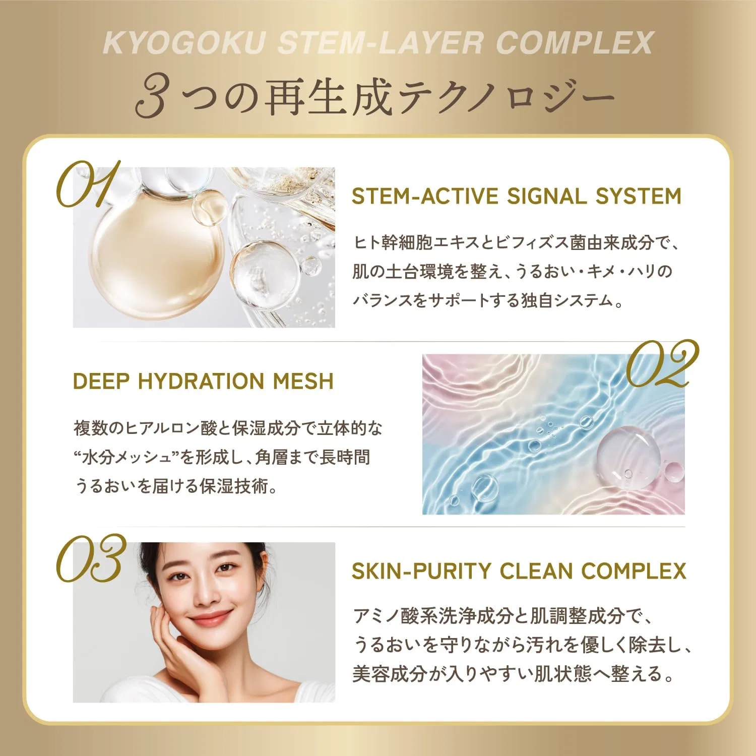 Пенка для умывания Kyogoku — Гель- Signature Stem Cell Sparkling Foam Mask — фото 4