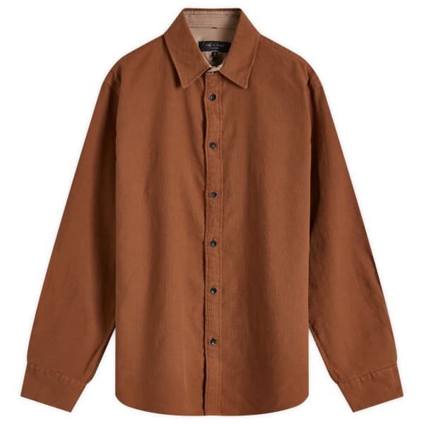 

Рубашка Finch из вельвета Rag & Bone, коричневый