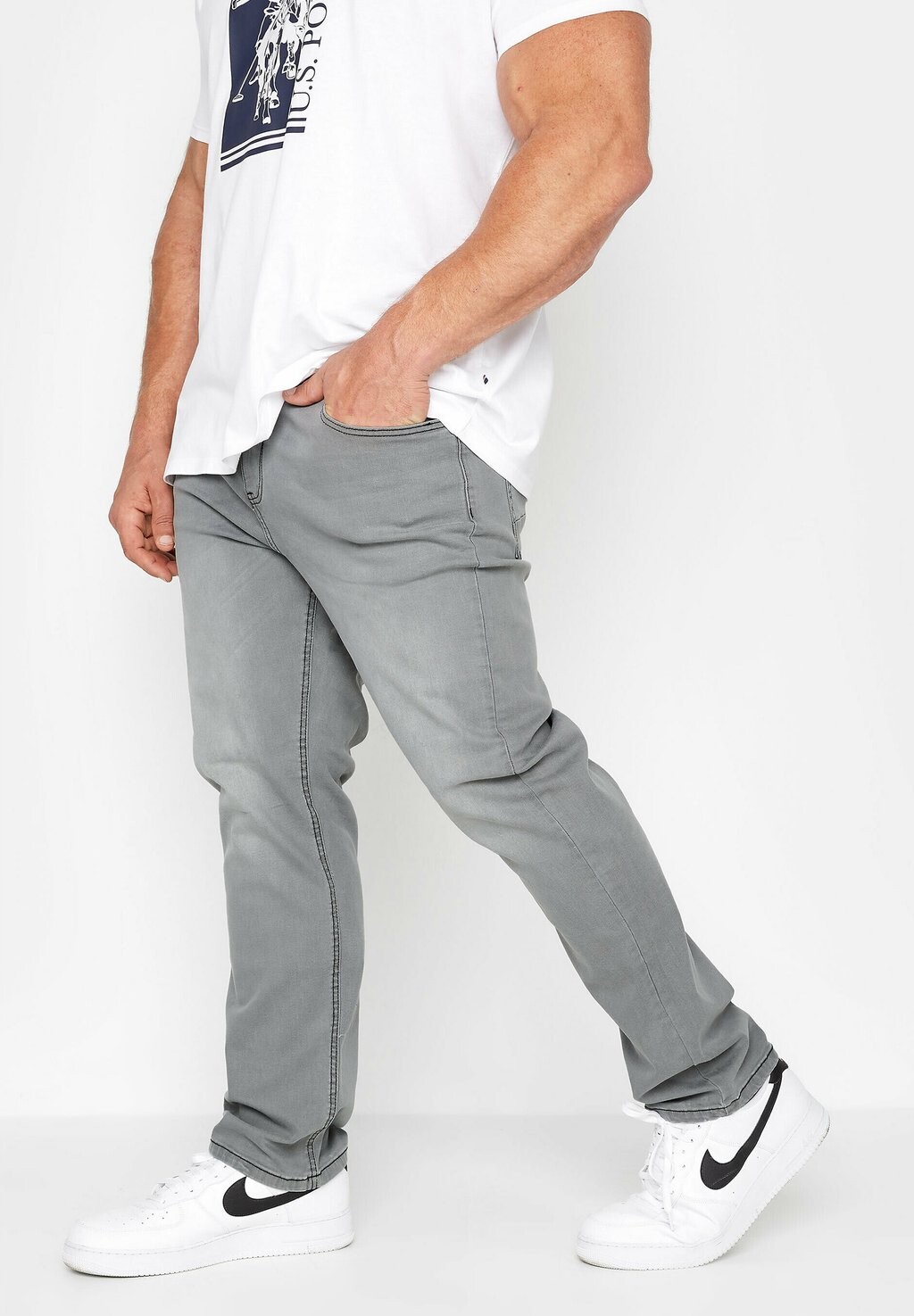 

Джинсы Straight Leg STRETCH BadRhino, цвет grey