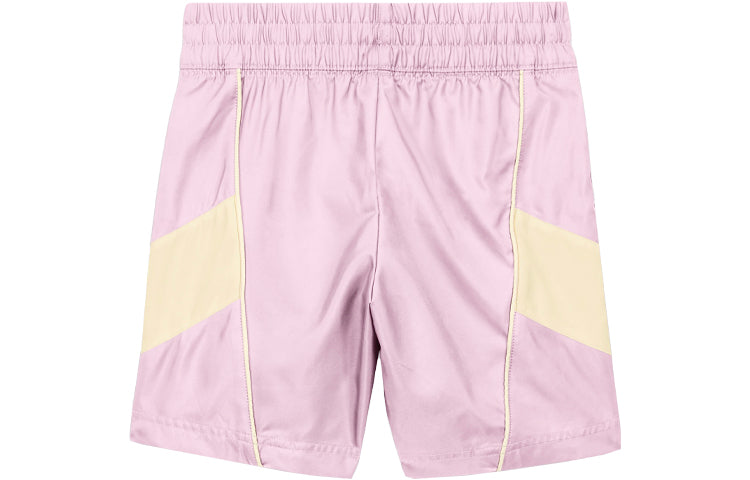 Шорты (GS) Nike Sportswear Heritage Windrunner 'Pink White' — фото 2