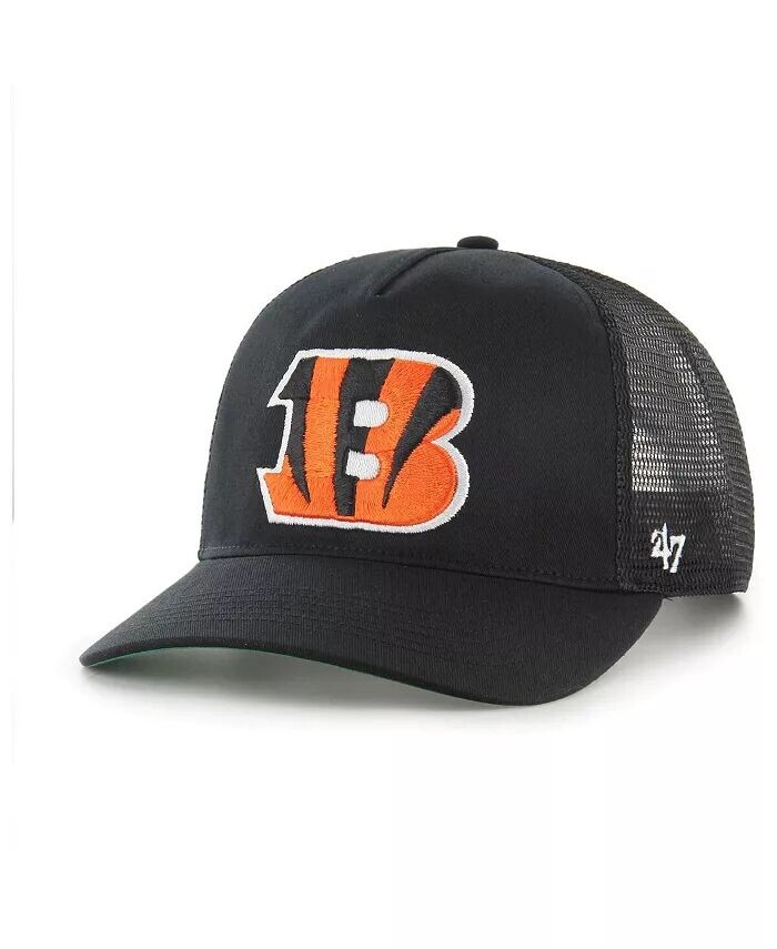 

Мужская черная сетчатая кепка Cincinnati Bengals Hitch Trucker Adjustable '47 Brand