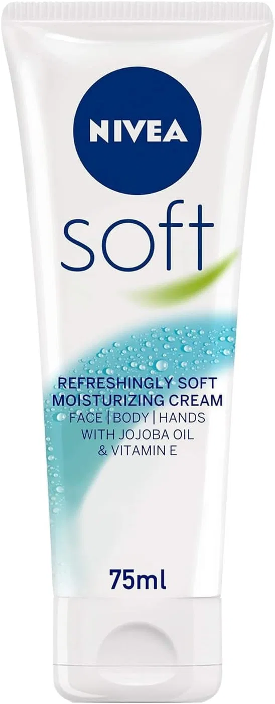 Крем для лица Nivea — Тела и рук Soft увлажняющий, 75 мл