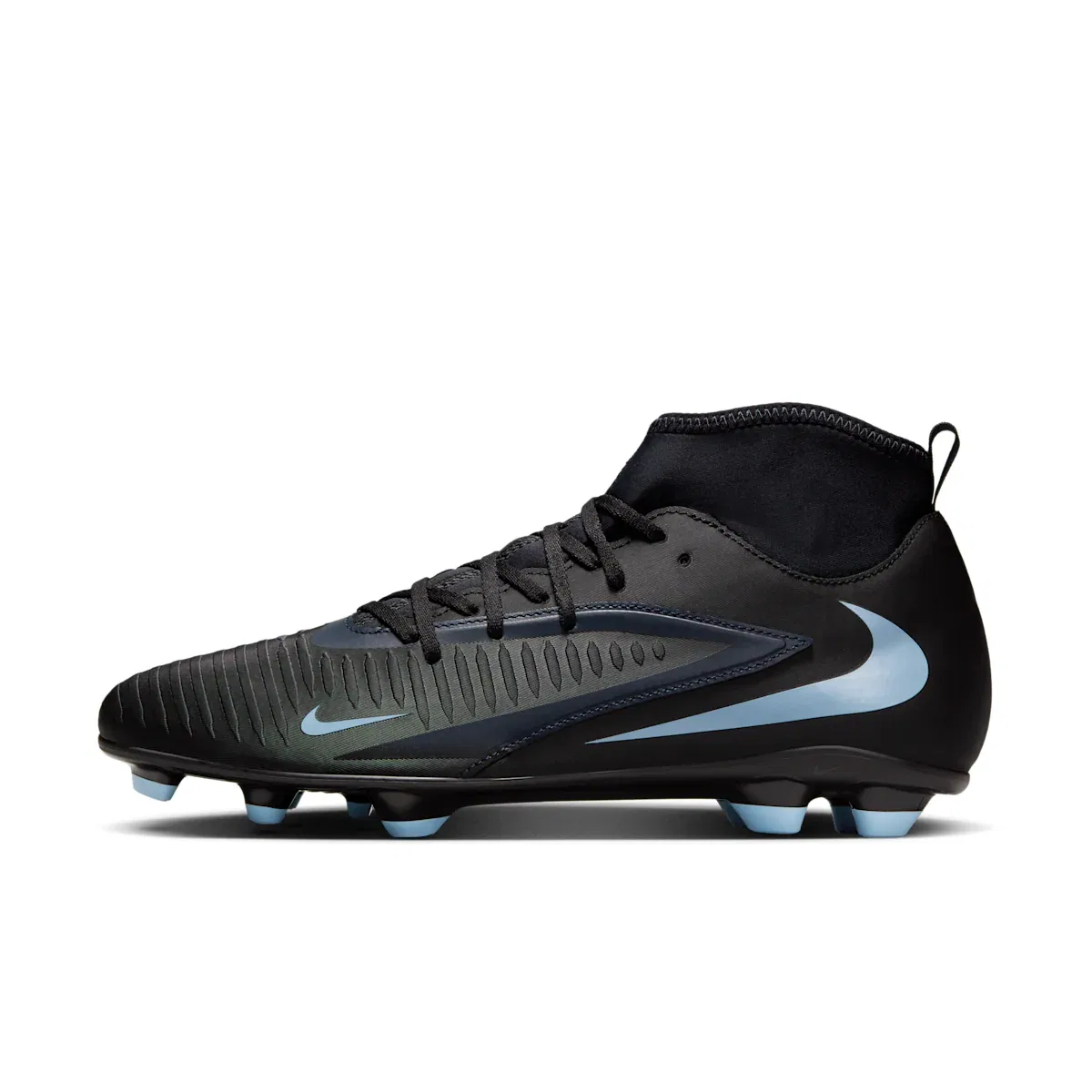 Мужские футбольные бутсы Phantom 6 High Club для различных типов покрытия Nike, черный