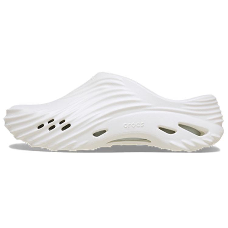 Crocs Сабо Whirlwind Wave унисекс белого цвета