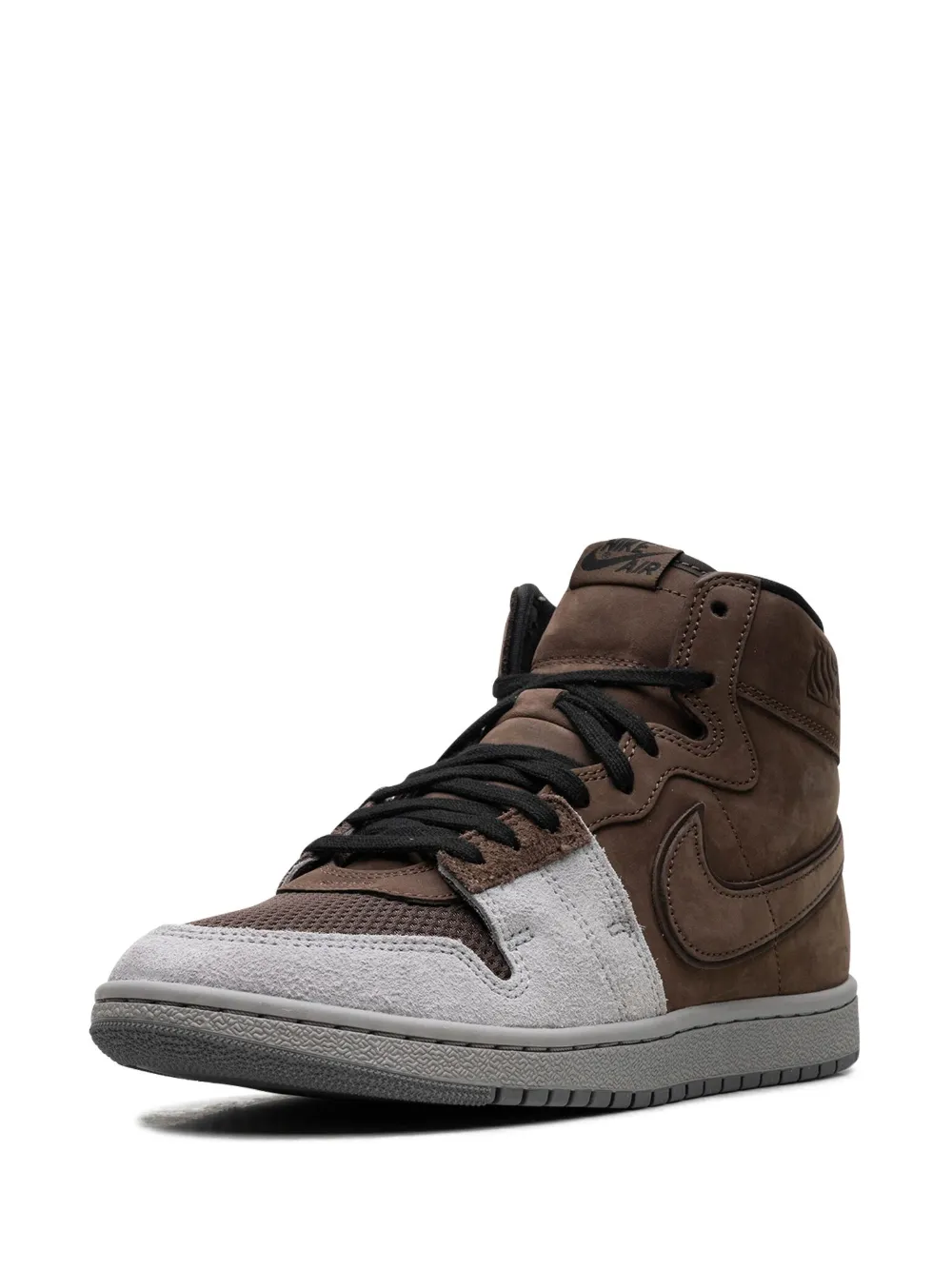 Кроссовки  Air Ship PE SP Baroque Brown из коллаборации с SoulGoods Jordan, коричневый — фото 4