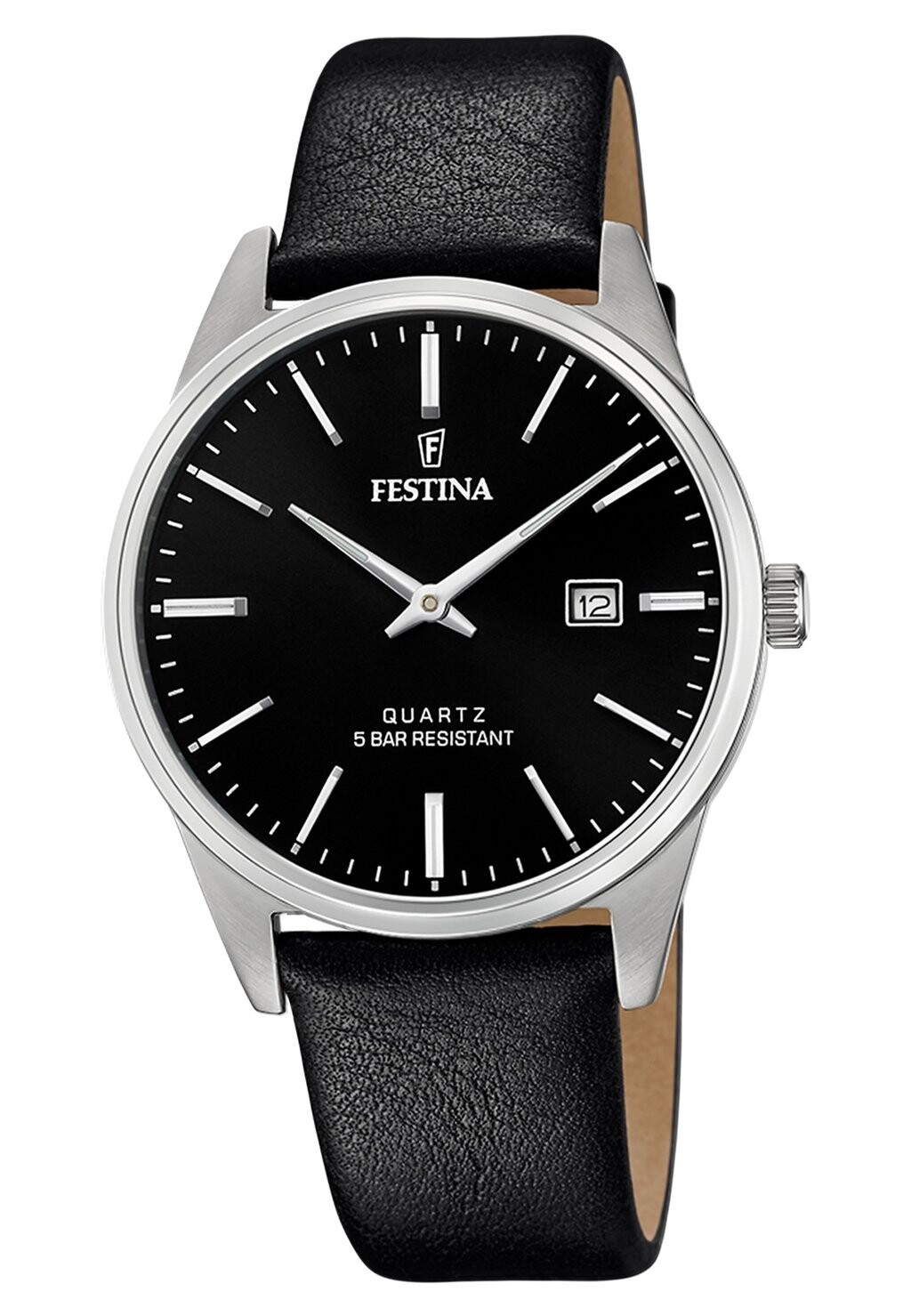 

Часы Festina, цвет schwarz silber