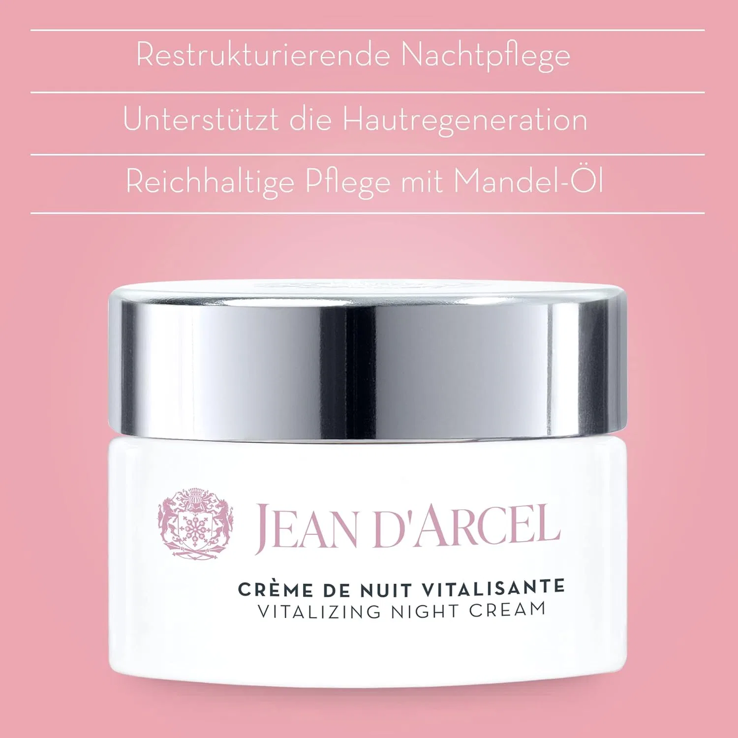 Крем для лица Jean D'Arcel — Ночной Caviar Crème de Nuit Vitalisante, 50 мл — фото 3