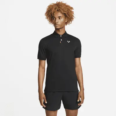 

Футболка Nike The Polo Rafa, черный/белый