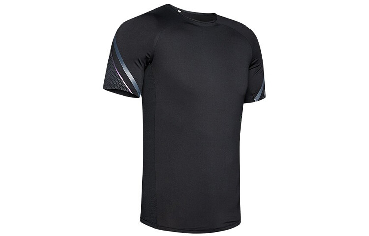 

Мужская футболка для фитнеса Under Armour облегающая, черный