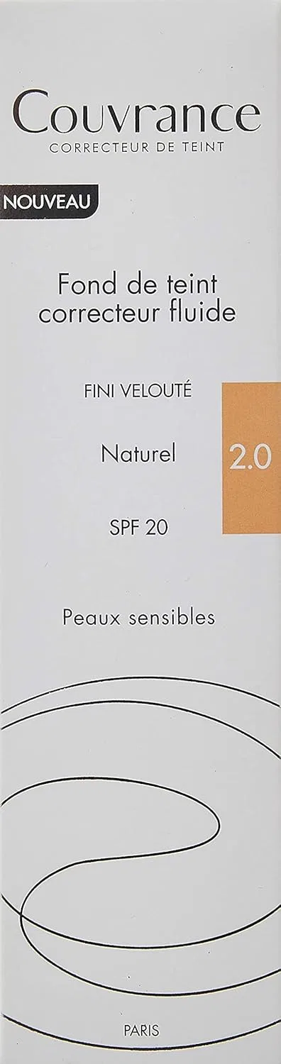 Жидкая тональная основа «Couvrance Fluid Foundation Corrector SPF 20» от Avène Avene, No Colour — фото 2
