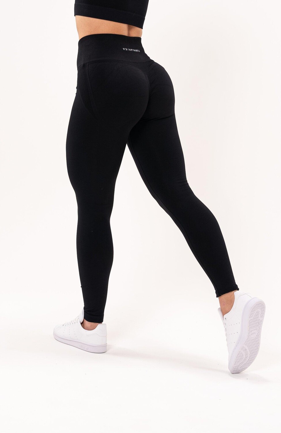 

Бесшовные леггинсы Tempo со скручиванием V3 Apparel, черный