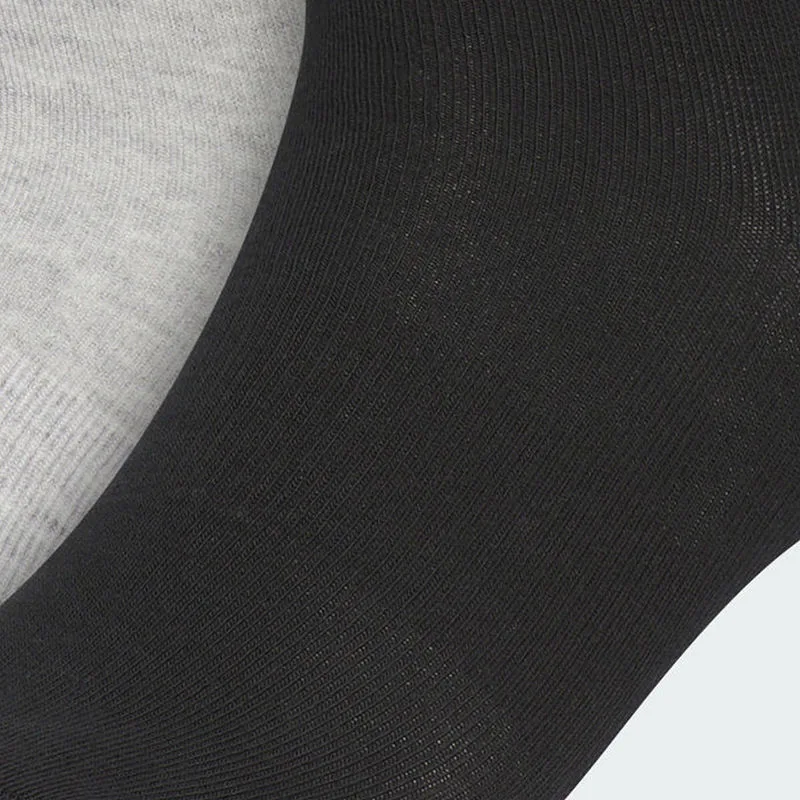 Носки ORI TREF ANK до щиколотки унисекс набор из 3 пар Adidas Originals, 3 Pack (Black+Medium Heather Gray+White) — фото 4