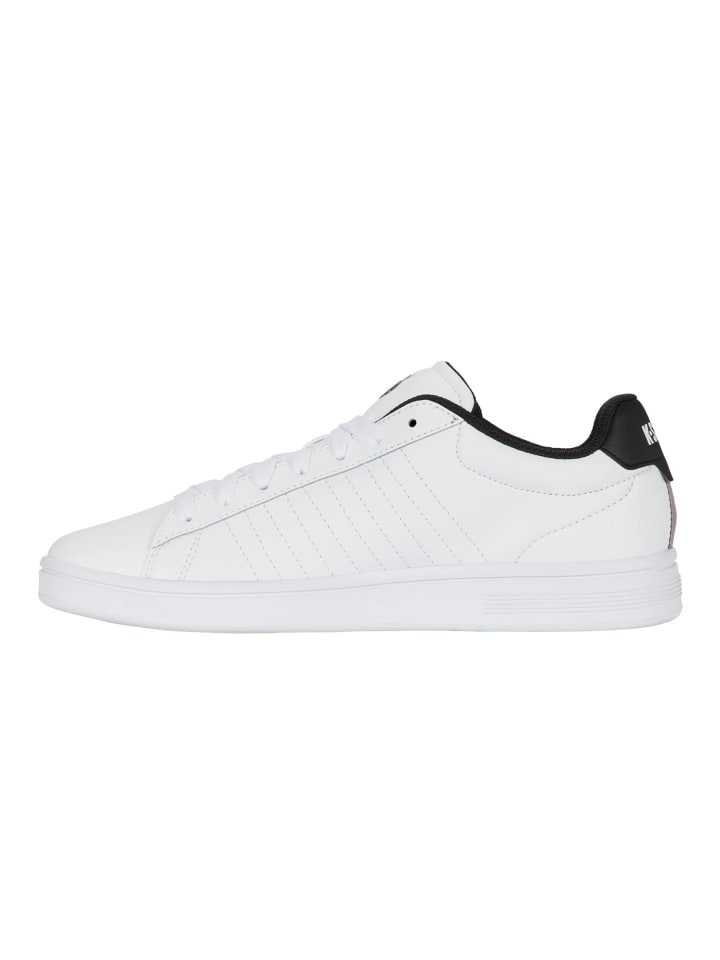 K-SWISS Кроссовки Low Court Shield II белого цвета — фото 3