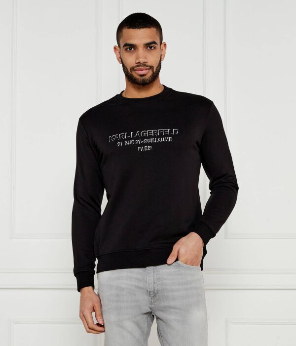 

Свитер Regular fit Karl Lagerfeld, черный
