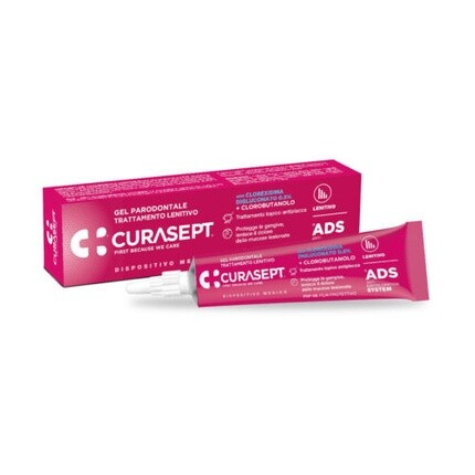 

Успокаивающий пародонтальный гель с ADS Curasept 30мл