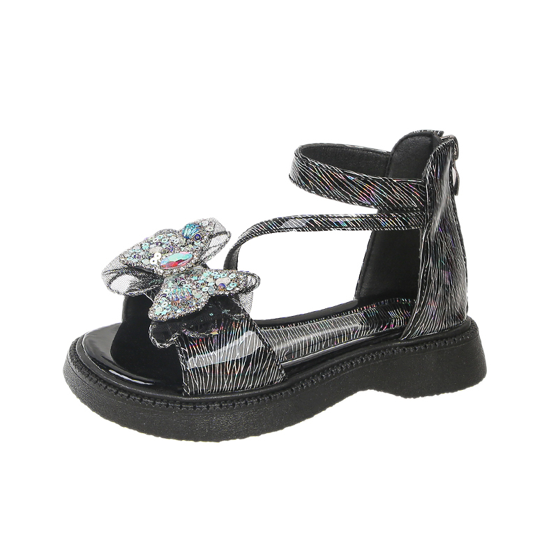 

Детские сандалии с высоким верхом, устойчивые к скольжению, для детей от 3 до 7 лет RHOBESAM, черный