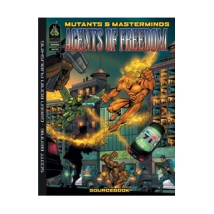 

Agents of Freedom, Mutants & Masterminds (d20) (2nd Edition), мягкая обложка