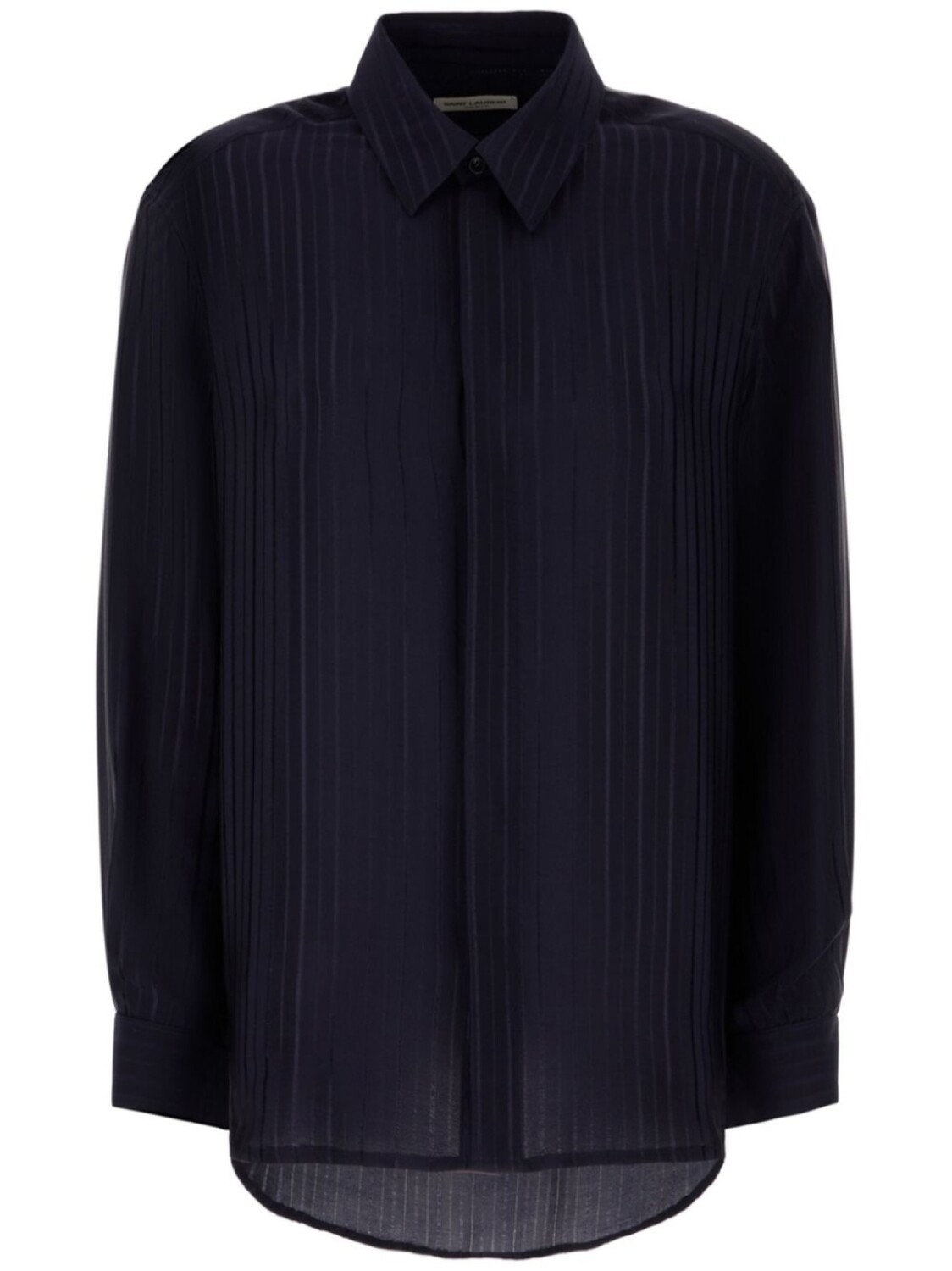 

Полосатая рубашка Saint Laurent, синий