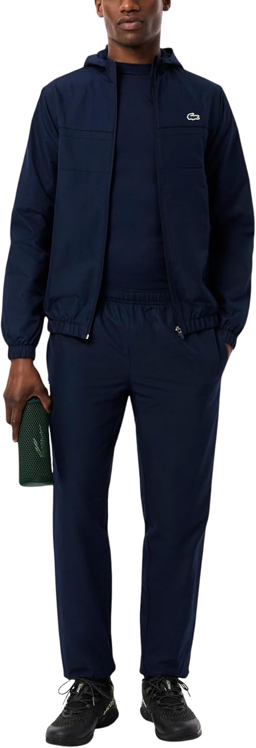 

Мужской спортивный костюм Lacoste Sport Diamond Taffeta, Navy Blue/Navy Blue/Navy Blue