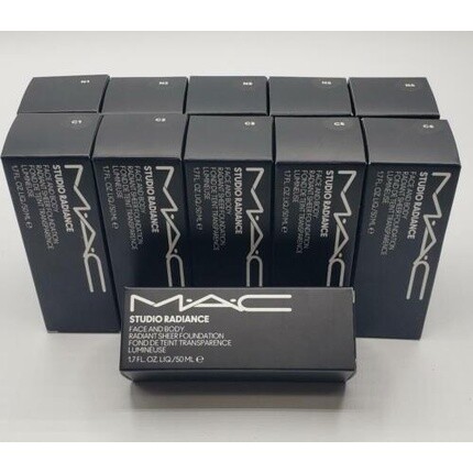 

MAC Cosmetics Studio Radiance Прозрачная тональная основа для лица и тела, 1,7 жидких унции