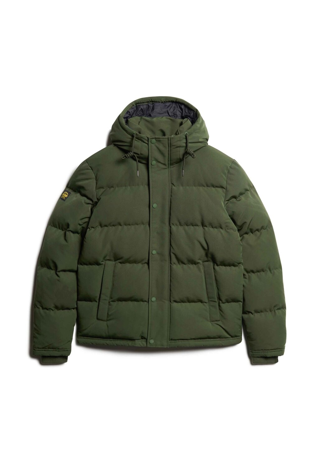 Зимняя куртка EVEREST HOODED PUFFER Superdry, зеленый — фото 4