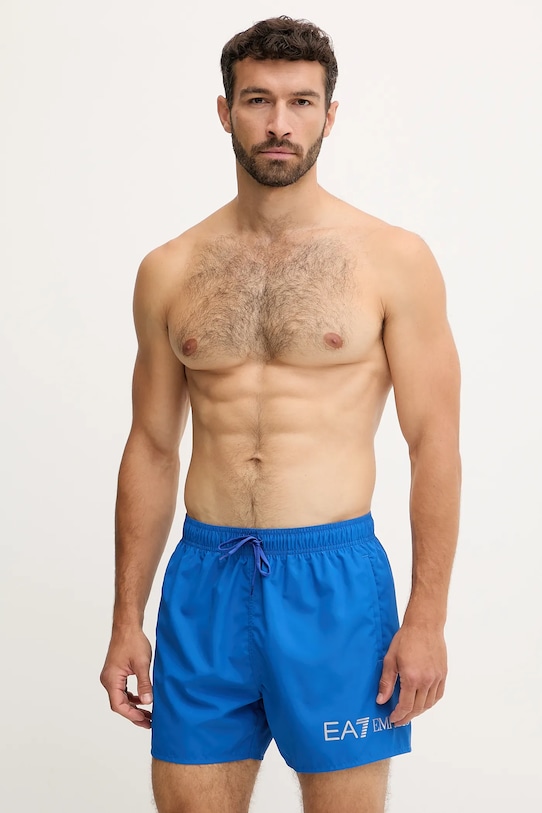 

Пляжные шорты Ea7 Emporio Armani, синий
