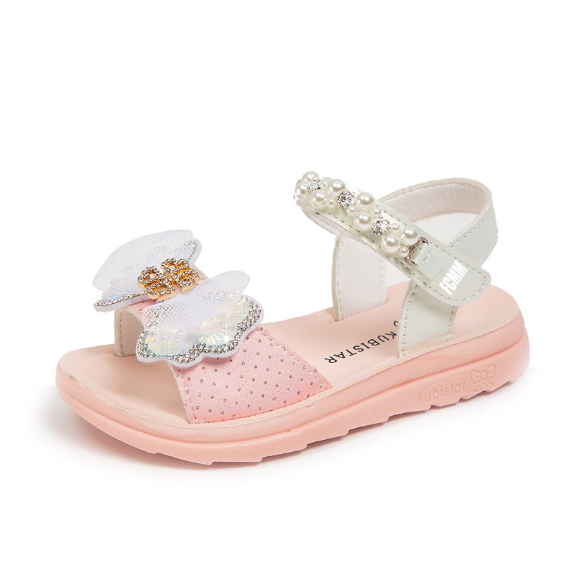 

Сандалии детские, противоскользящие, дышащие, низкие FCMM, розовый