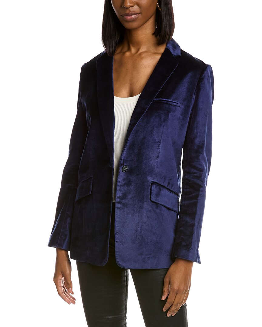 

Блейзер Margot Velvet от Rag & Bone, синий