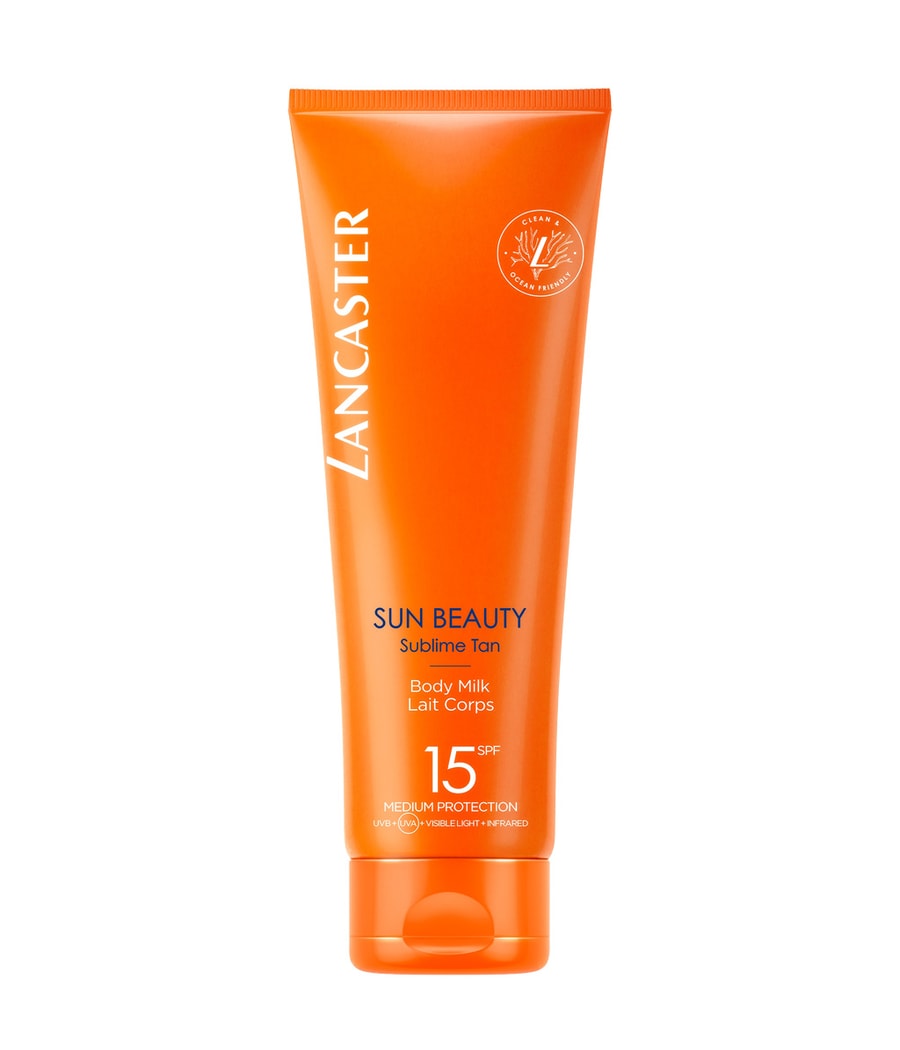 

Солнцезащитный крем Lancaster Sun Beauty BodyMilk SPF15 Jumbo, 250 ml