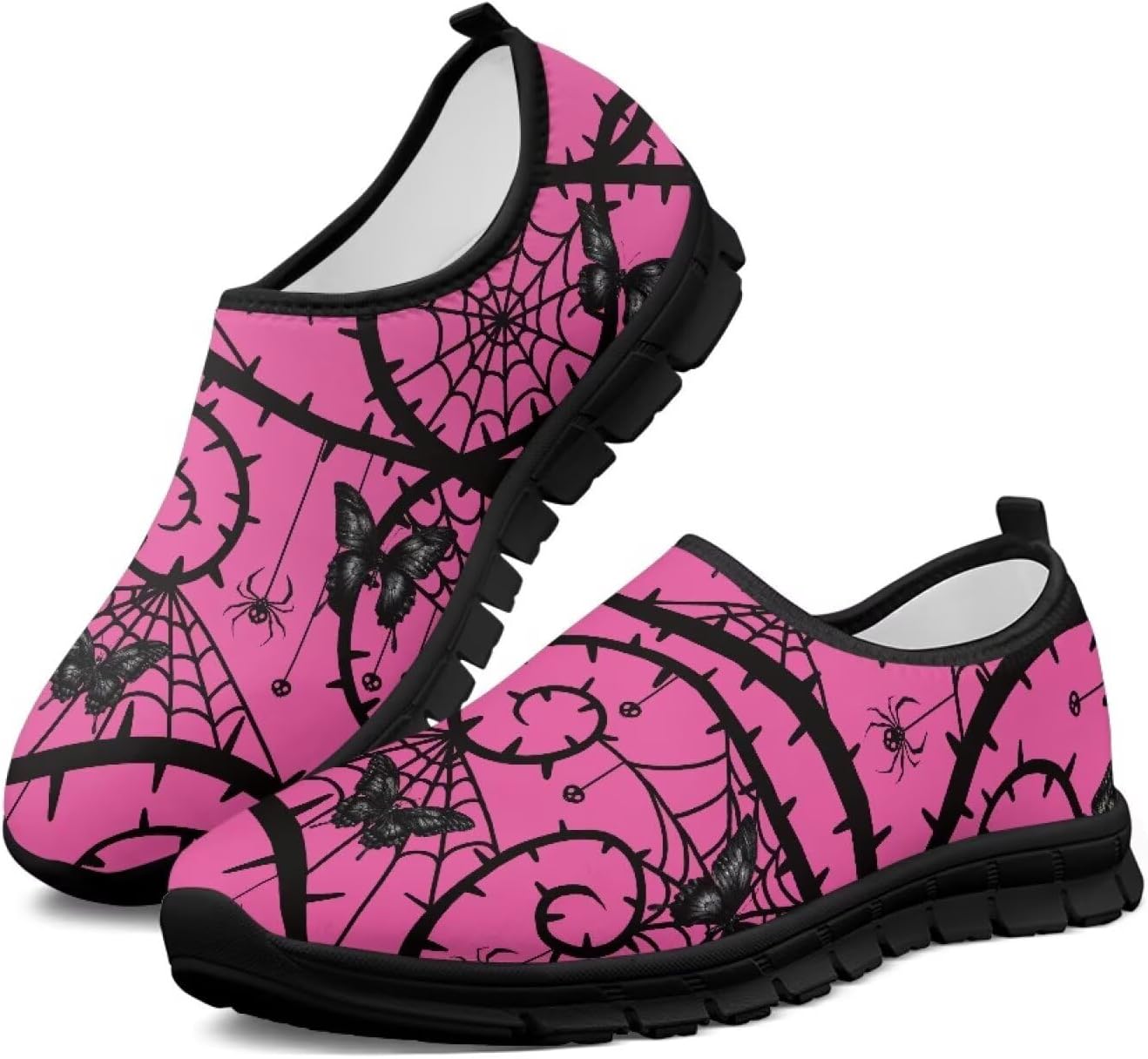 

Женские теннисные кроссовки Удобные противоскользящие спортивные для ходьбы, занятий в тренажерном зале, бега, повседневные модные кроссовки Chririnla, Butterfly Thorns