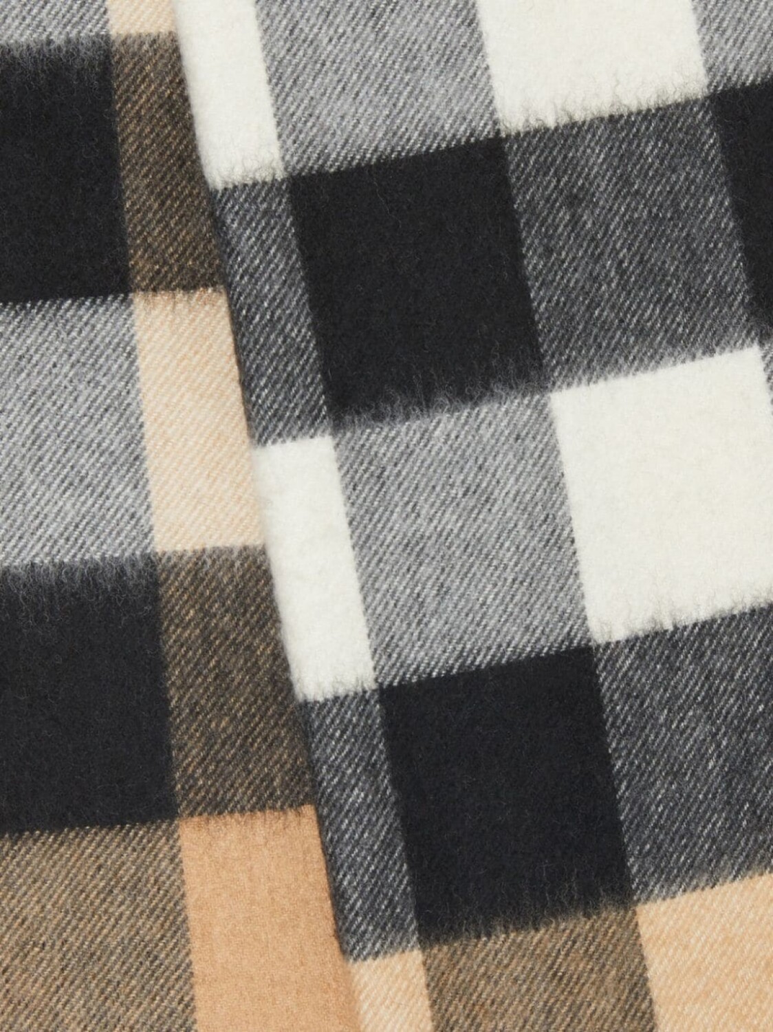 

Burberry кашемировый шарф в клетку Vintage Check, коричневый