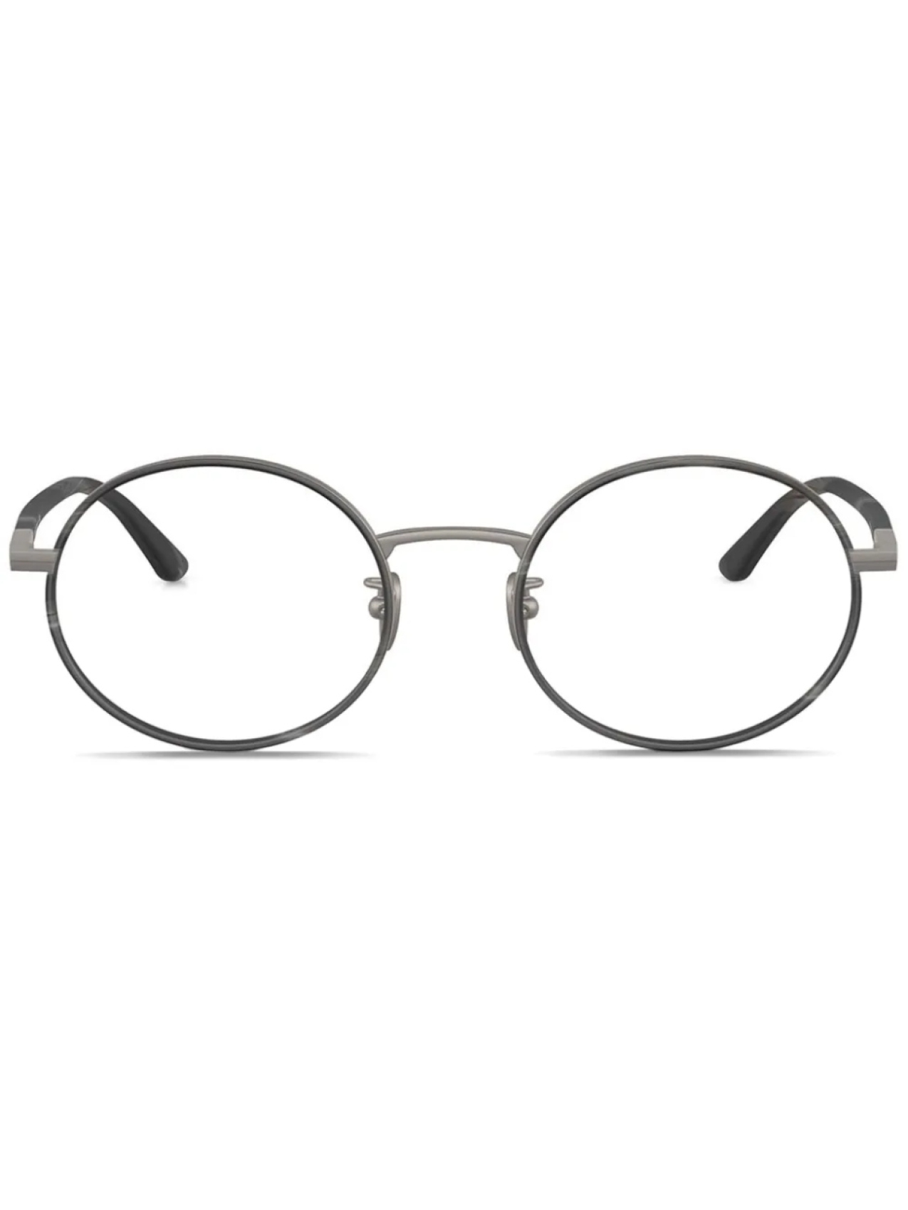 

Очки в круглой оправе Giorgio Armani, серый
