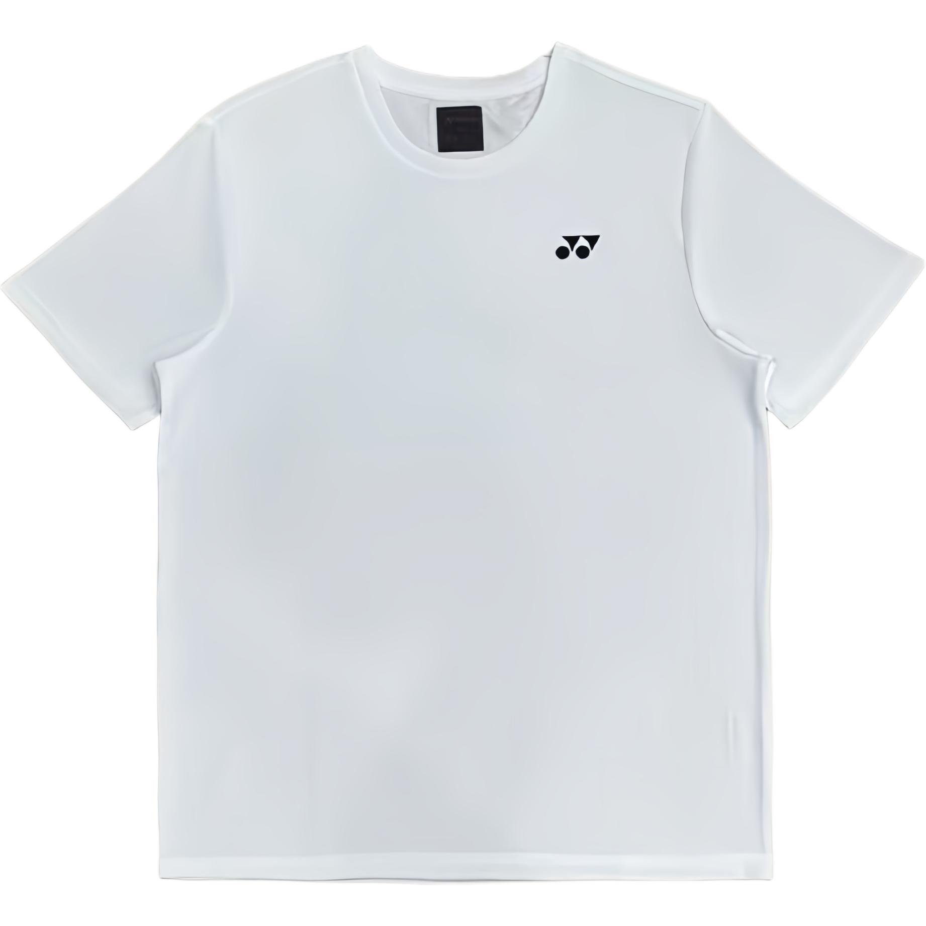 

Бадминтонная майка унисекс с круглым вырезом, средней жесткости Yonex, белый