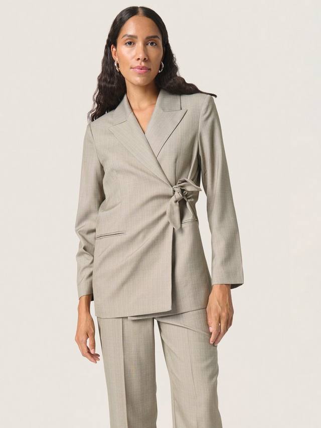 

Блейзер с запахом vivica Soaked In Luxury, цвет Melange Suiting