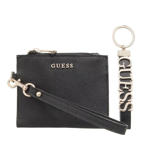 

Кошелек gift pouch + keyring Guess, черный