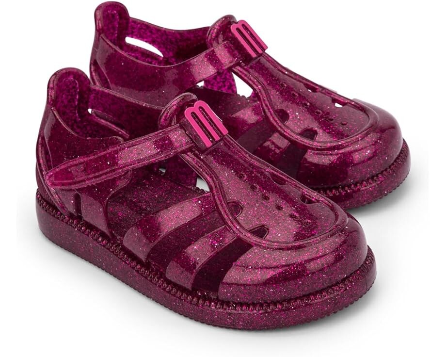 

Сандалии Mini Melissa Mini Hip DayDream BB, цвет Glitter Pink