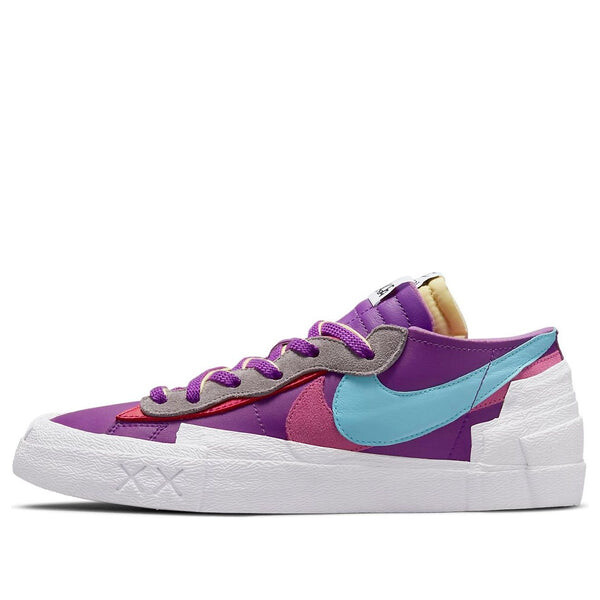 

Кроссовки x sacai x kaws блейзер низкий Nike, фиолетовый