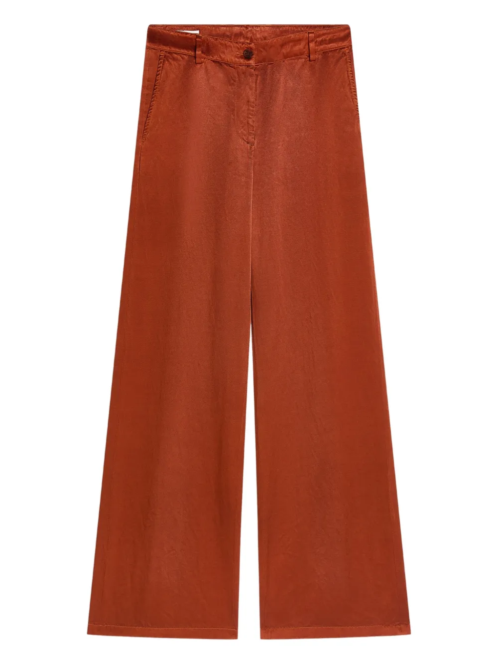 

Брюки широкого кроя DRIES VAN NOTEN, коричневый