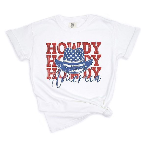 

Футболка Howdy America с покраской в готовом виде Simply Sage Market, White, Белый, Футболка Howdy America с покраской в готовом виде Simply Sage Market, White