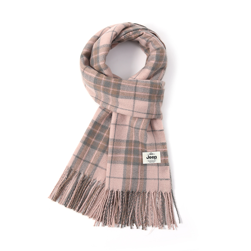 

Вязаный шарф Unisex Jeep, розовый