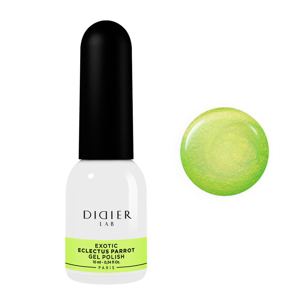 

Гель-Лак для ногтей gel polish exotic Didier Lab, цвет eclectus parrot, 10 мл