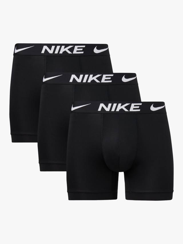 

Базовые боксеры из микрофибры Nike, Pack of 3, Black
