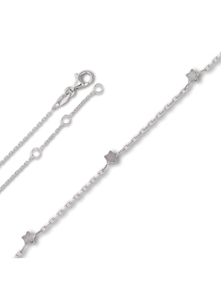 

ONE ELEMENT Браслет, круглая цепочка-якорь, из серебра 925 пробы, диаметр 19 см