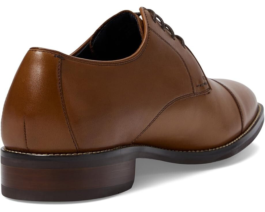 Кожаные оксфорды Cole Haan Lenox Hill C11632 мужские коричневые с отделкой мыском — фото 4
