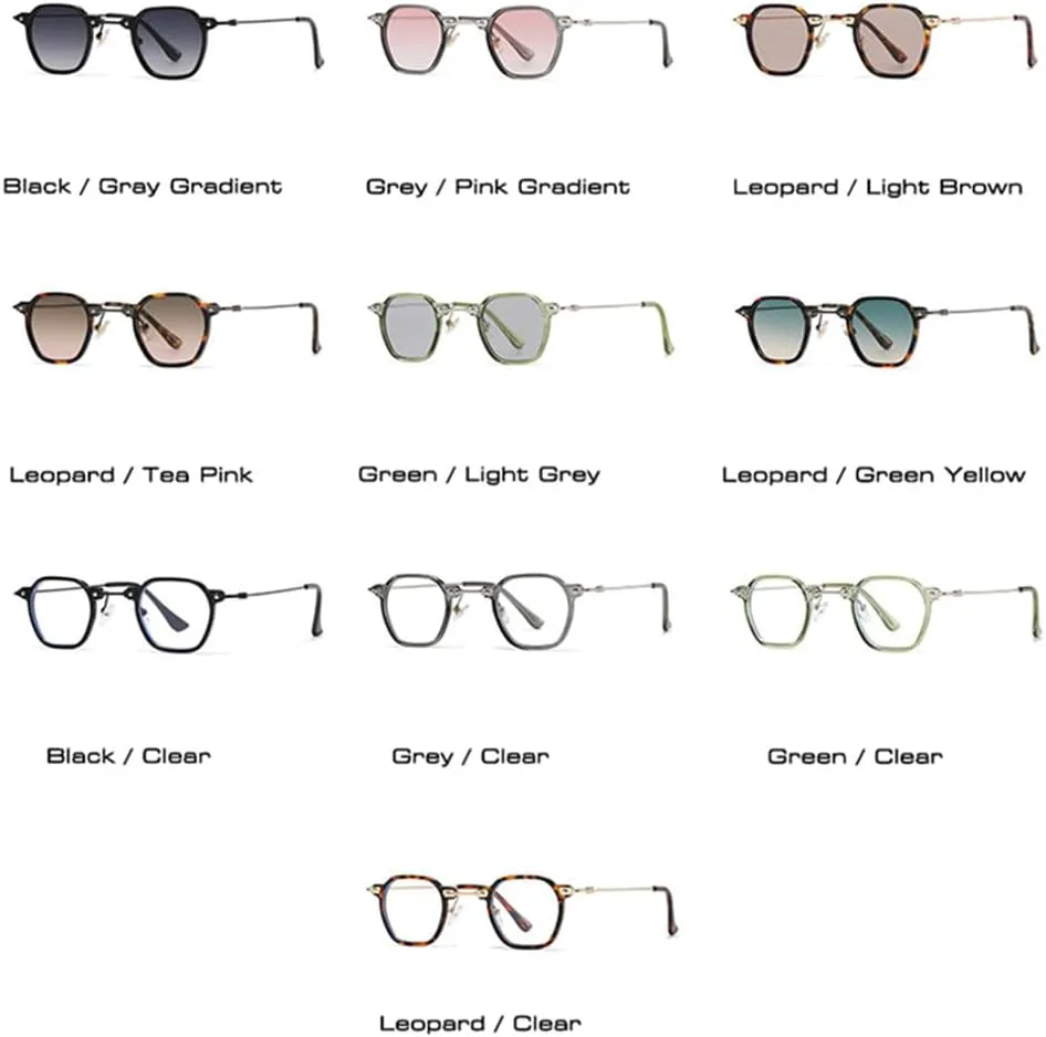 

Солнцезащитные очки UV400 с прозрачными градиентными линзами Rivets Punk для женщин и мужчин, для бега и занятий спортом на открытом воздухе generic, Black Clear