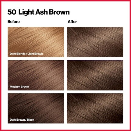 Натуральная краска для волос Colorsilk 5A Светло-пепельно-коричневый, Revlon — фото 2